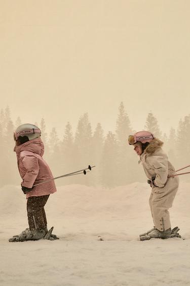 LUMAZKO BEROKIA, LUMA ETA LUMATXA, WATER RESISTANT ETA WINDPROOF METALIZATUA RECCO® SYSTEM SKI COLLECTION - 140, Zara-rena