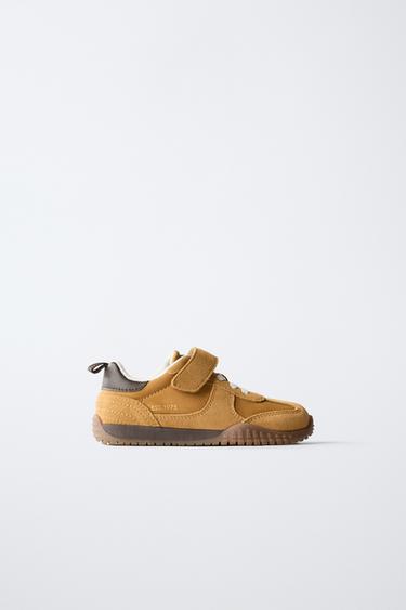 SEPATU KETS RETRO - Cokelat dari Zara