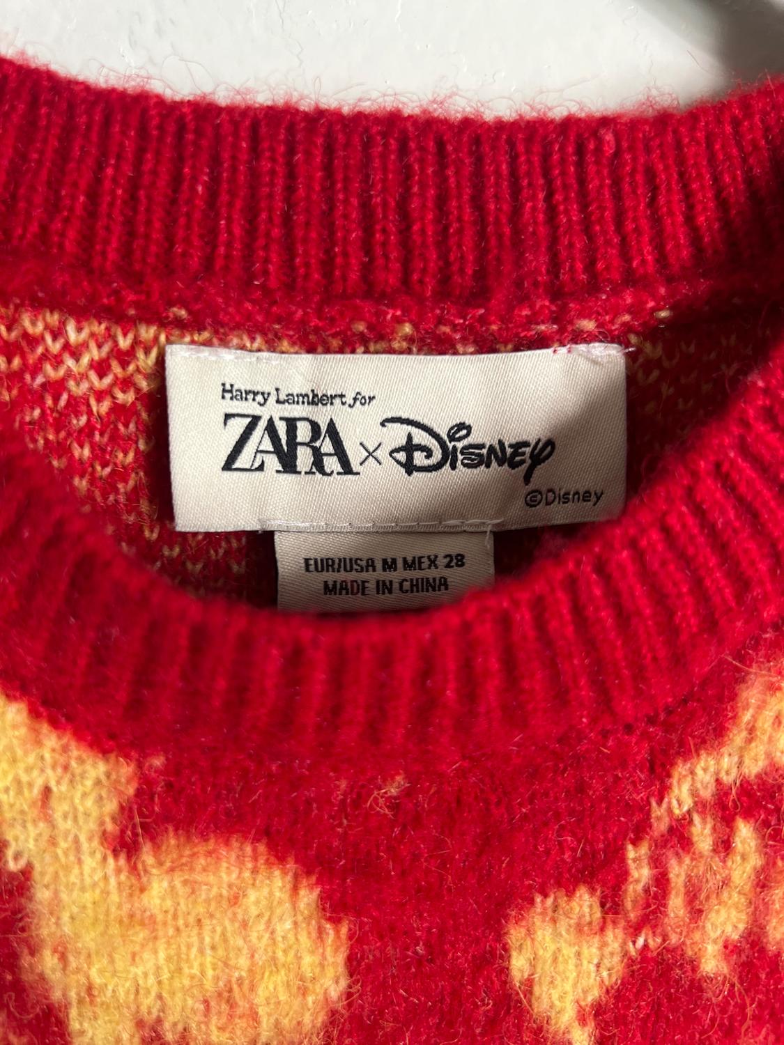 CHALECO PUNTO CEPILLADO MICKEY HARRY LAMBERT FOR ZARA X DISNEY - Image 4