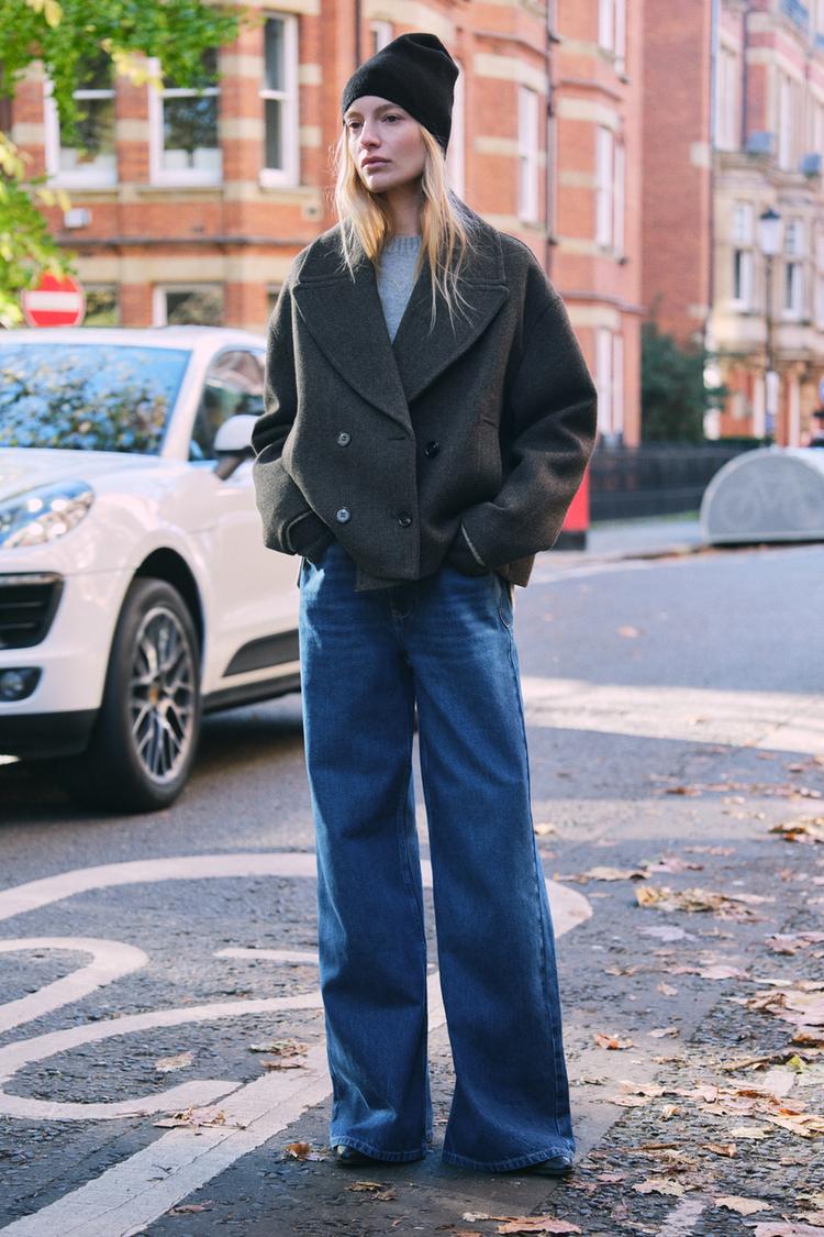 Manteau Court Manteau Femme Zara Gris Manteau Court Gris Zara