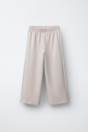 ENSEMBLE INTERLOCK SWEAT ET PANTALON LARGE - Iceberg de Zara - Image 3