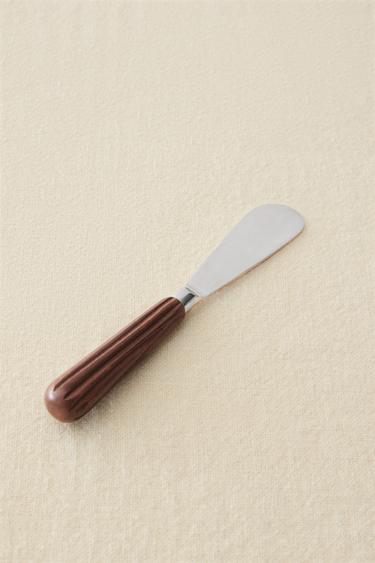 CUCHILLO MANTEQUILLERA MADERA - Marrón de Zara