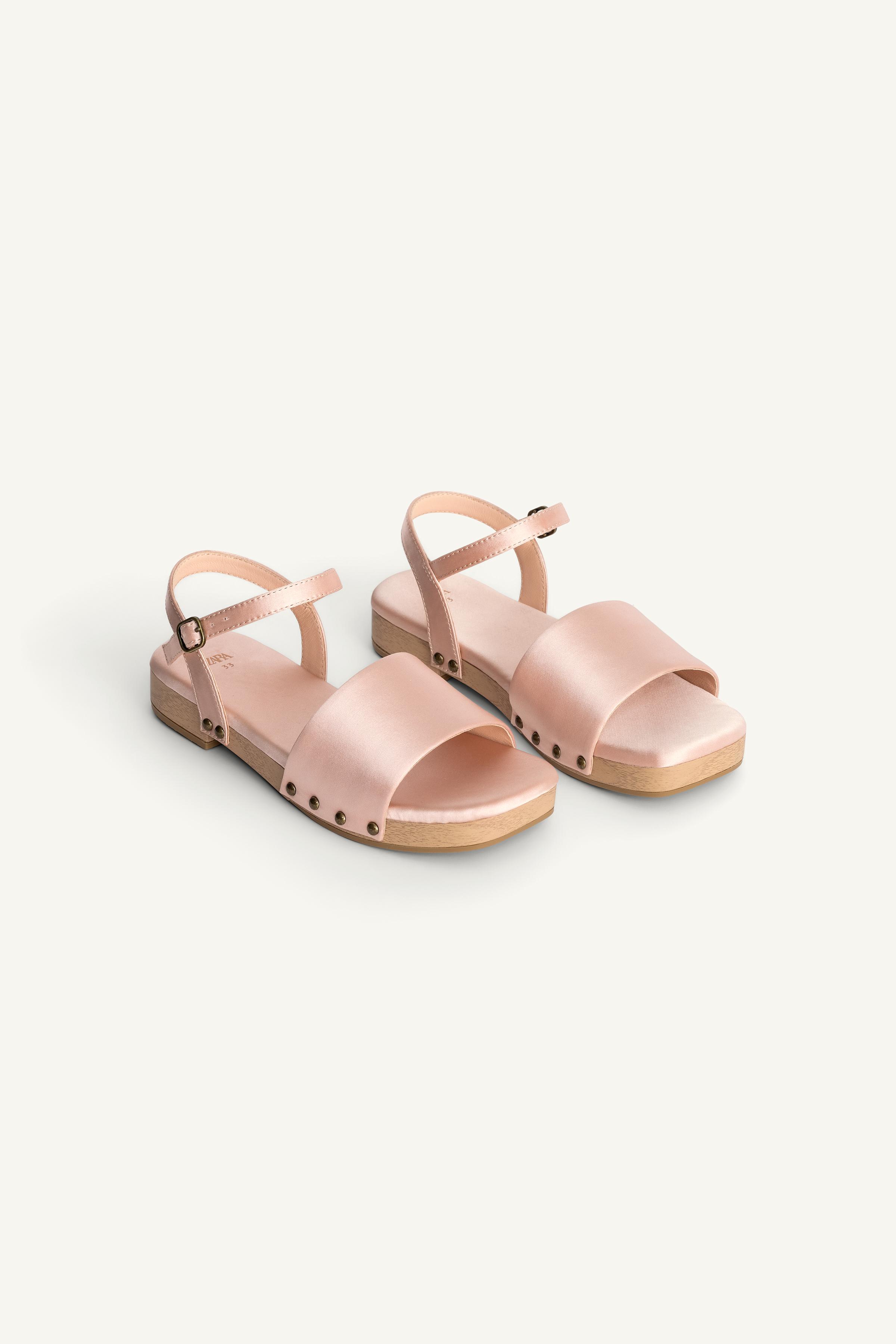 STUDDED SANDALS LIMITED EDITION — Pink