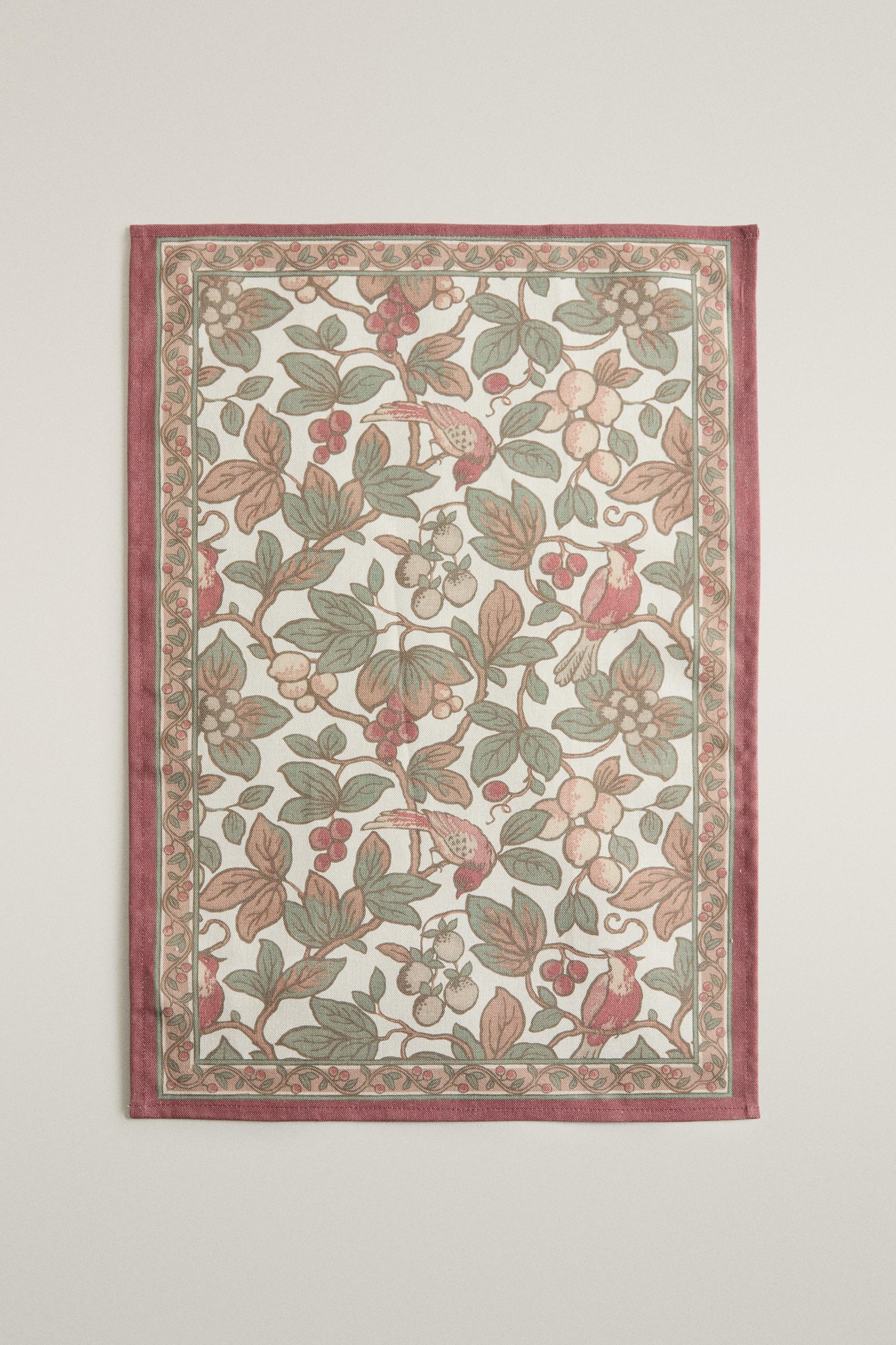 BOTANICAL PRINT TEA TOWELS (PACK OF 2)