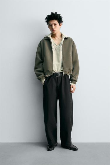 BALLOON FIT TROUSERS - Black by Zara