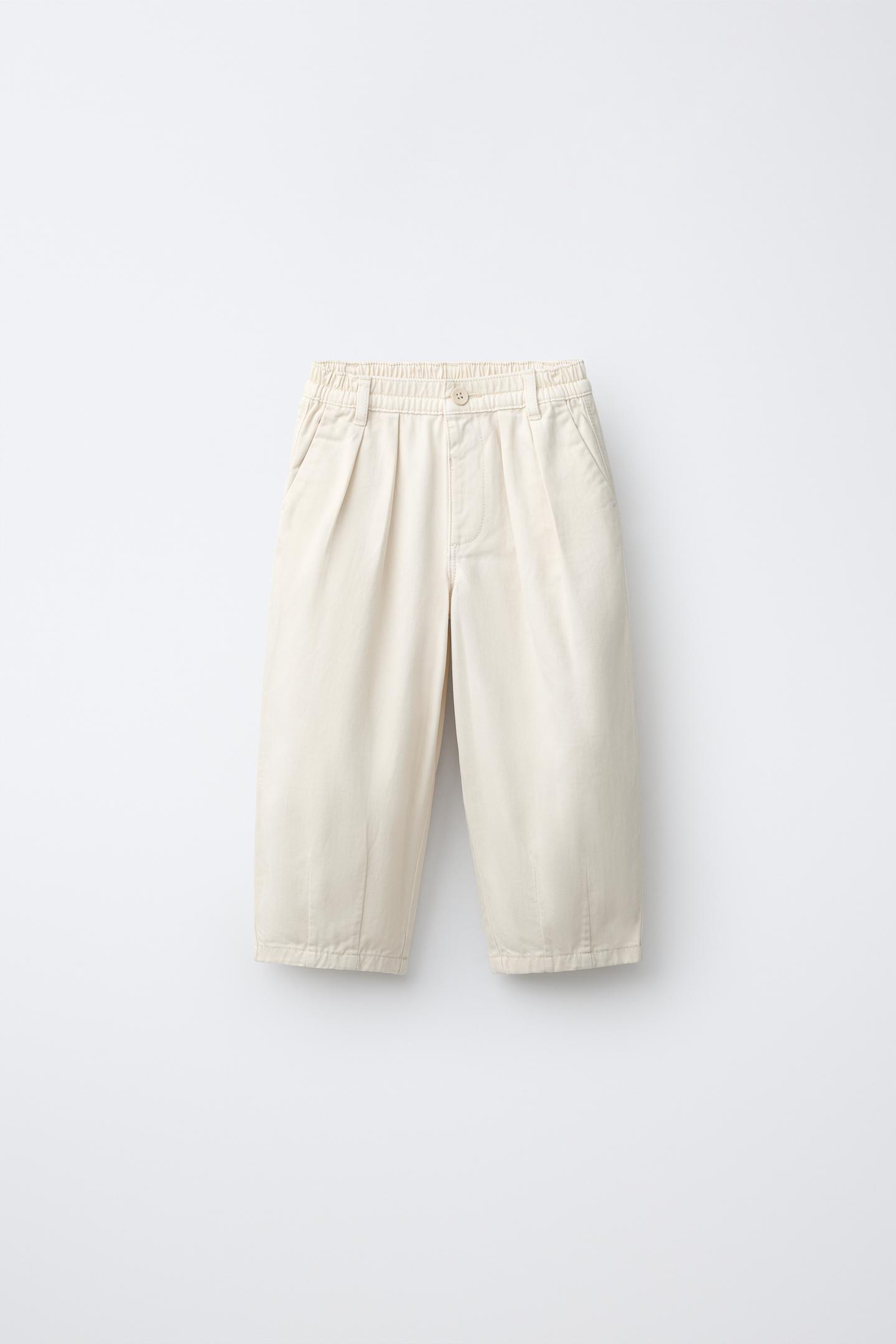 Детские брюки Zara Fruit OF the Loom™ Balloon, цвет: Экрю