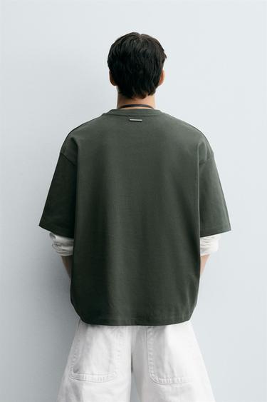 SWEAT DÉTAIL FANTAISIE - Vert moyen de Zara - Image 2