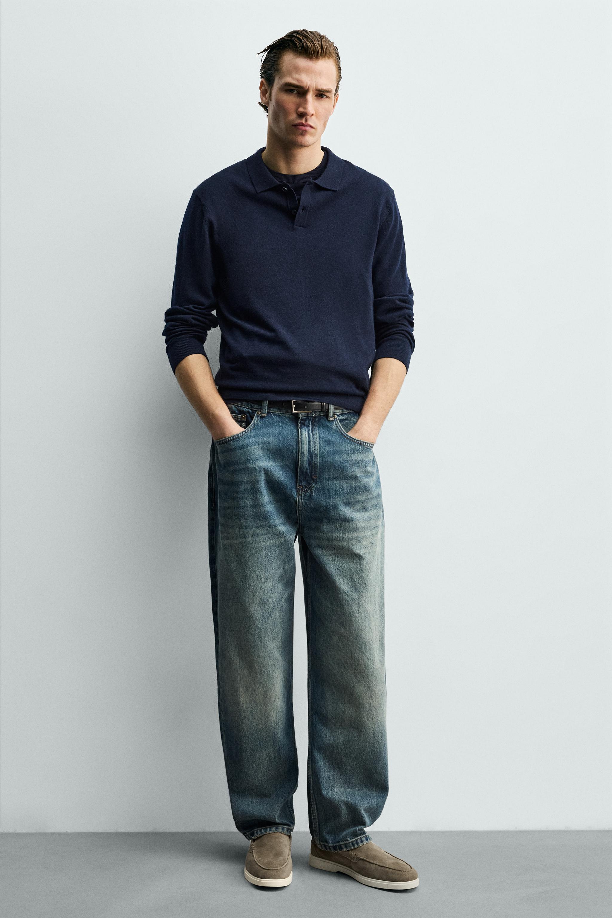 Zara Casual Deri Makosen görsel 2
