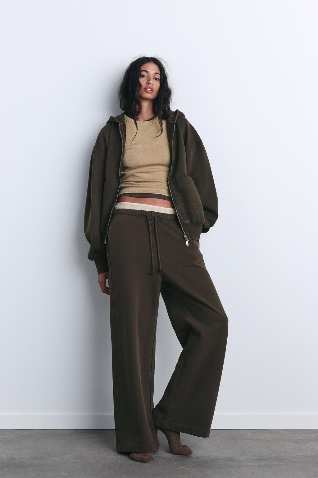 PANTALÓN RECTO FELPA