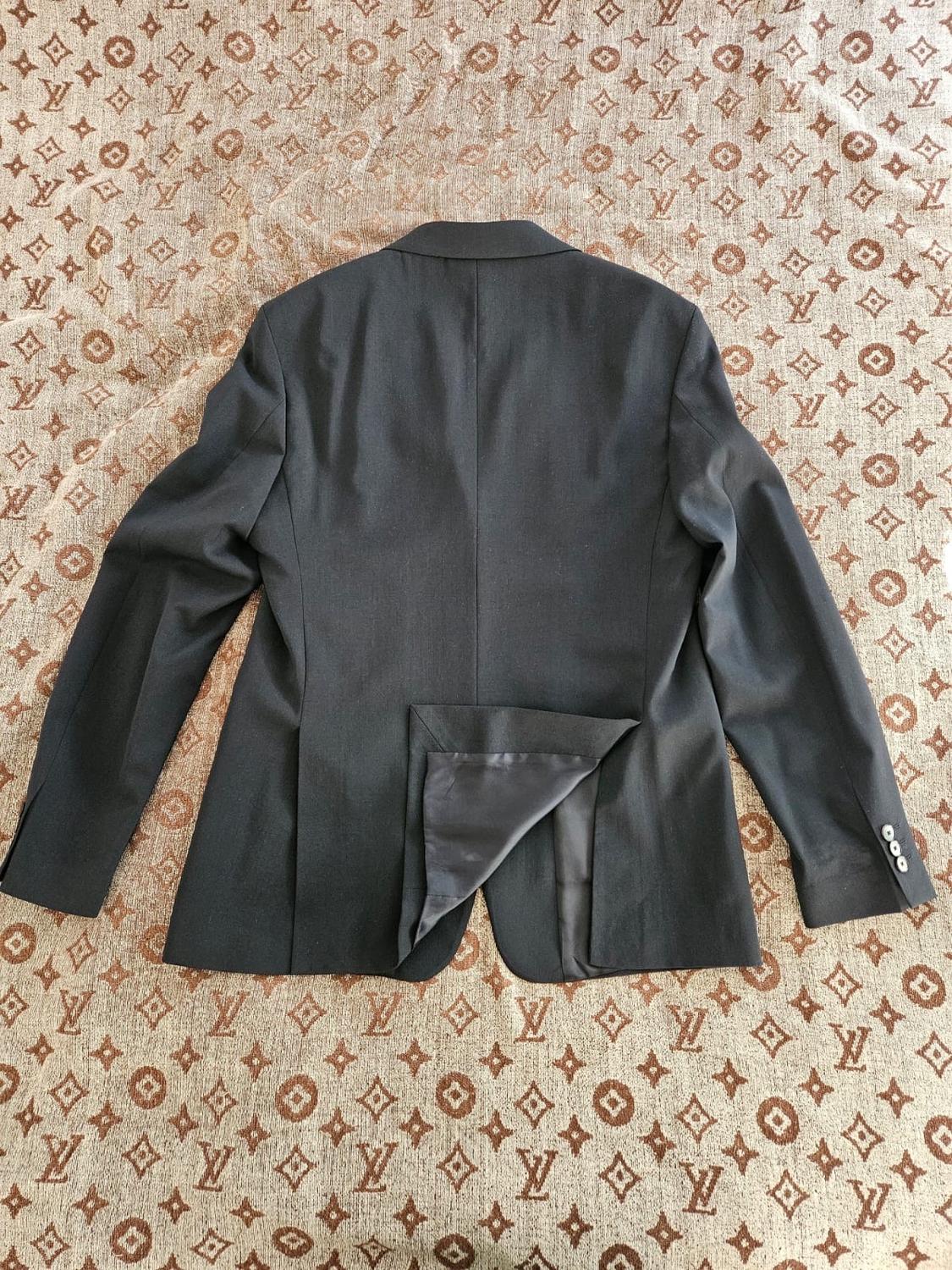 100% WOOL SUIT BLAZER - Image 3