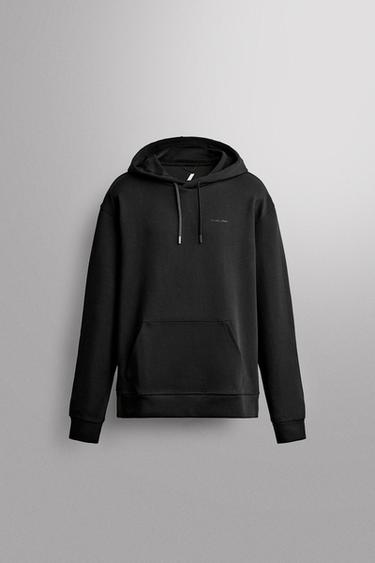 TECHNICAL HOODIE - Black by Zara