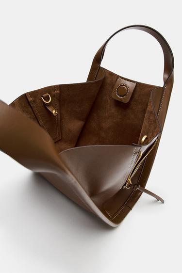 SAC CITY BANDOULIÈRE - Marron de Zara - Image 4
