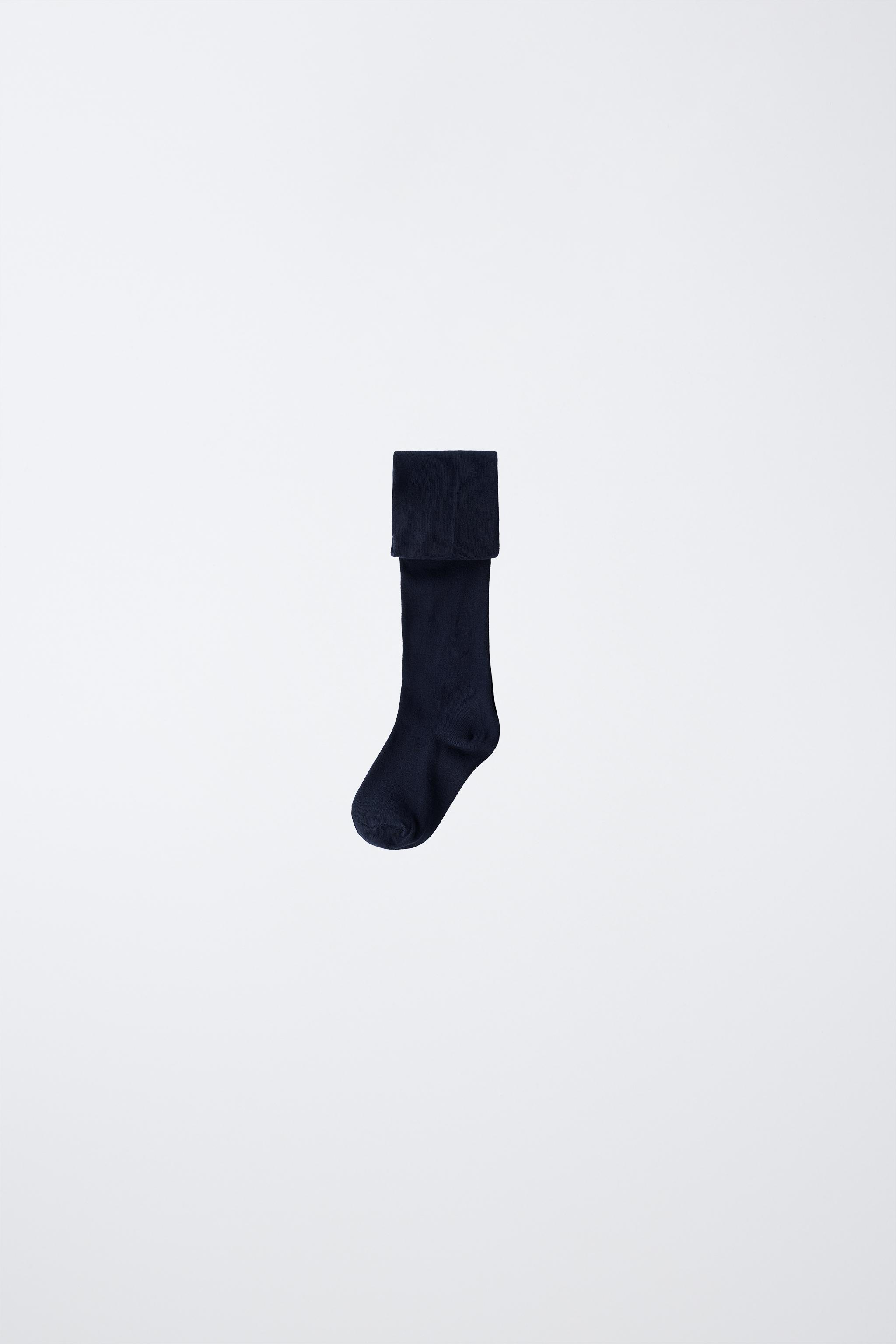 SOLID LEOTARD — Navy blue
