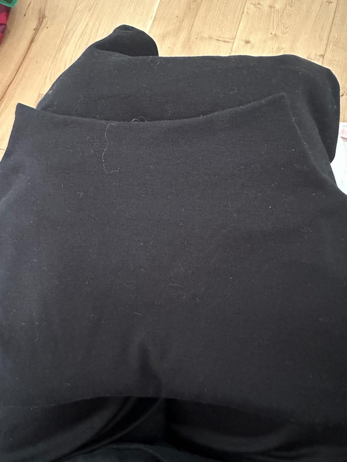FUNNEL NECK LONG SLEEVE TSHIRT BLACK SZM - Image 2