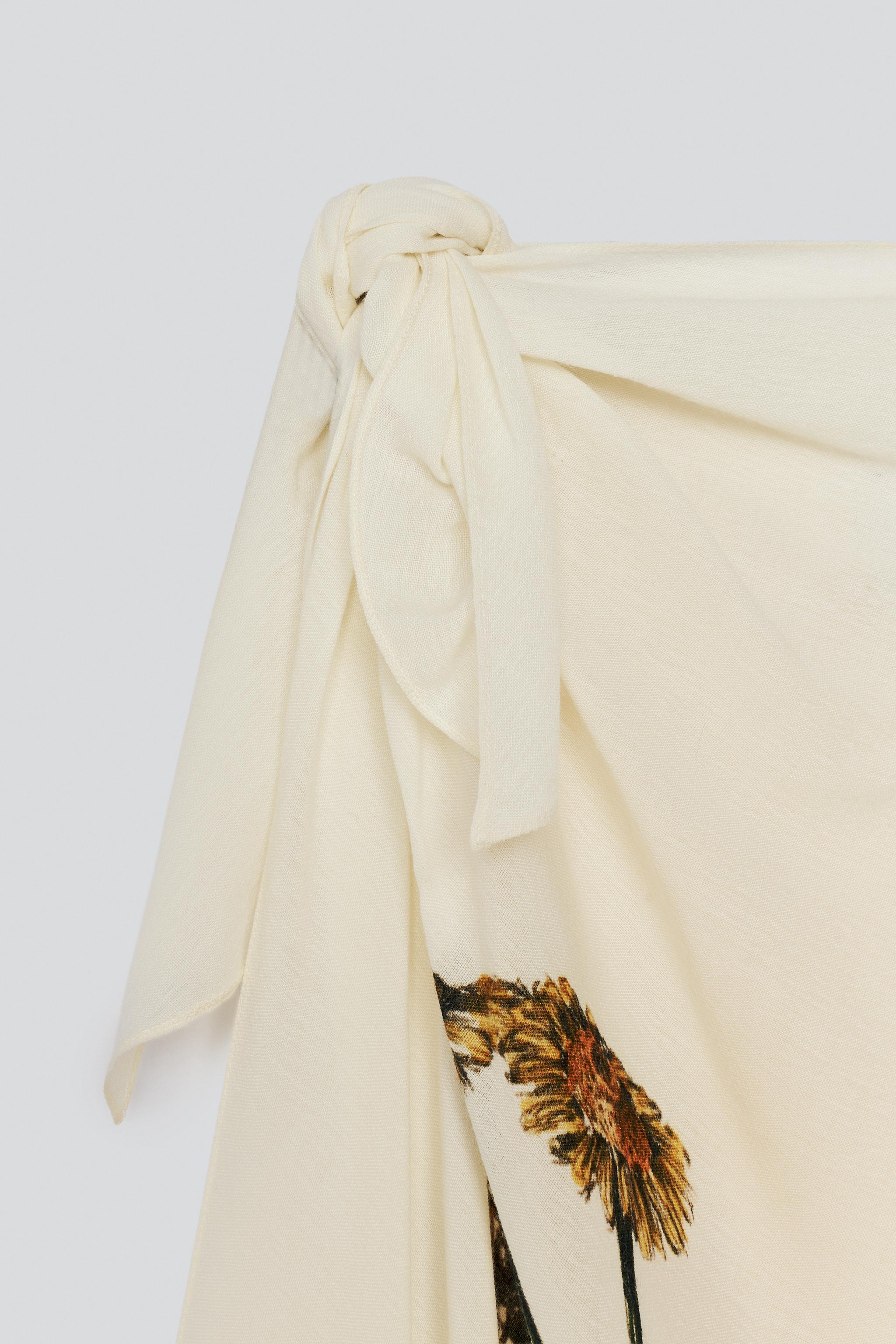 MIDI SCARF DRESS thumbnail 7