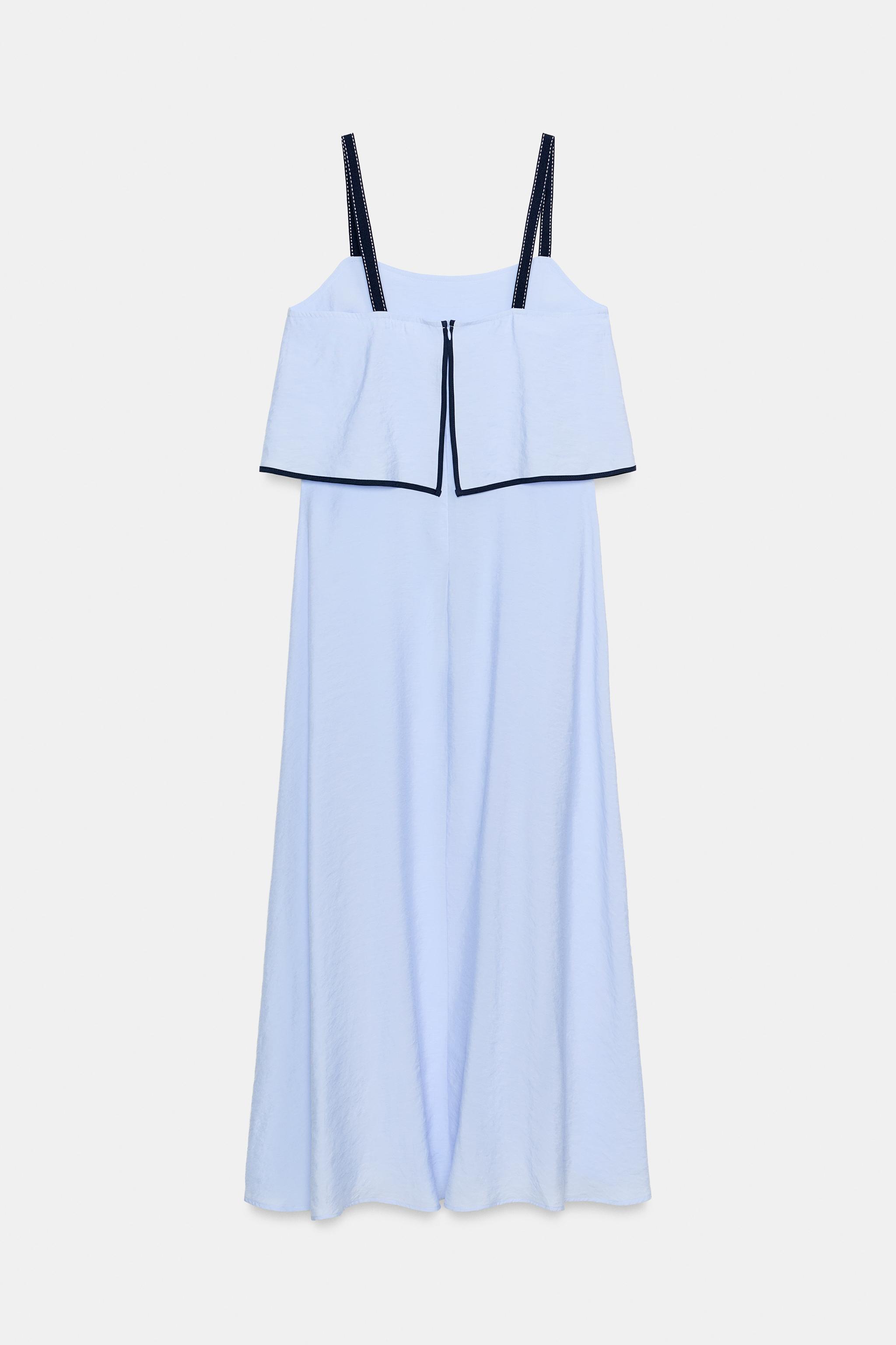 COMBINATION MIDI DRESS