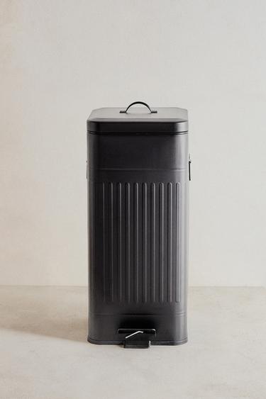 LARGE KITCHEN BIN - Black by Zara