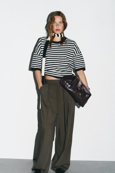 MAXI SHOPPER BAG - Brown by Zara - Image 1