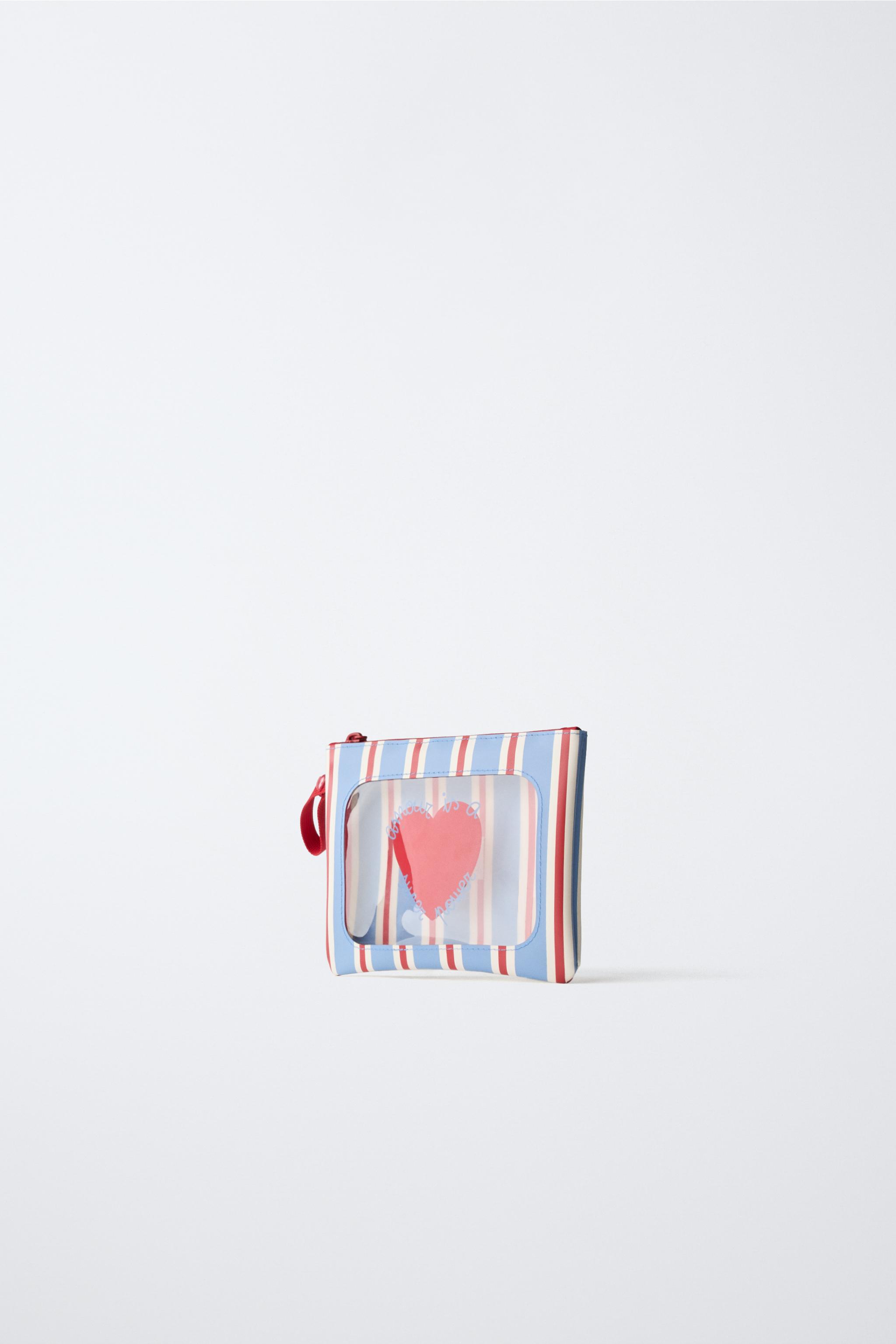 VALENTINE'S DAY TOILETRY BAG — Blue