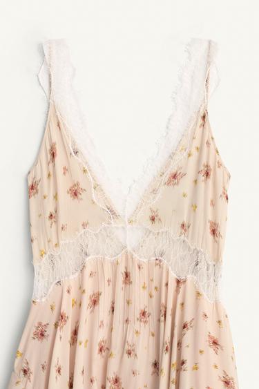 LIMITED EDITION PRINTED LACE DRESS - Printed by Zara - Image 8