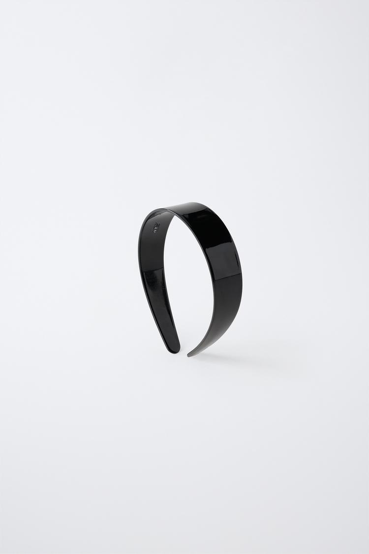 SOLID HEADBAND — Black