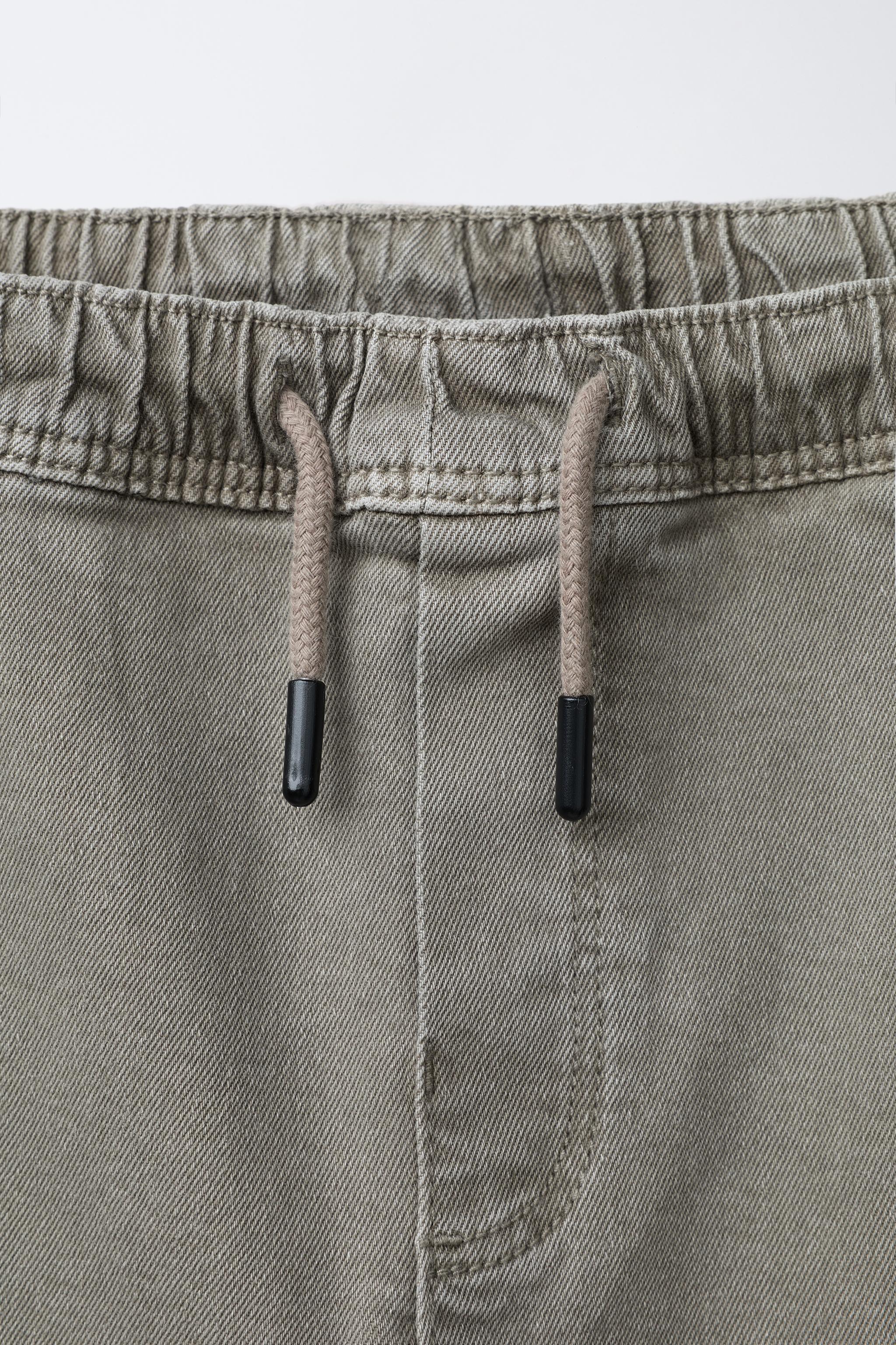ELASTIC POCKET JOGGER PANTS