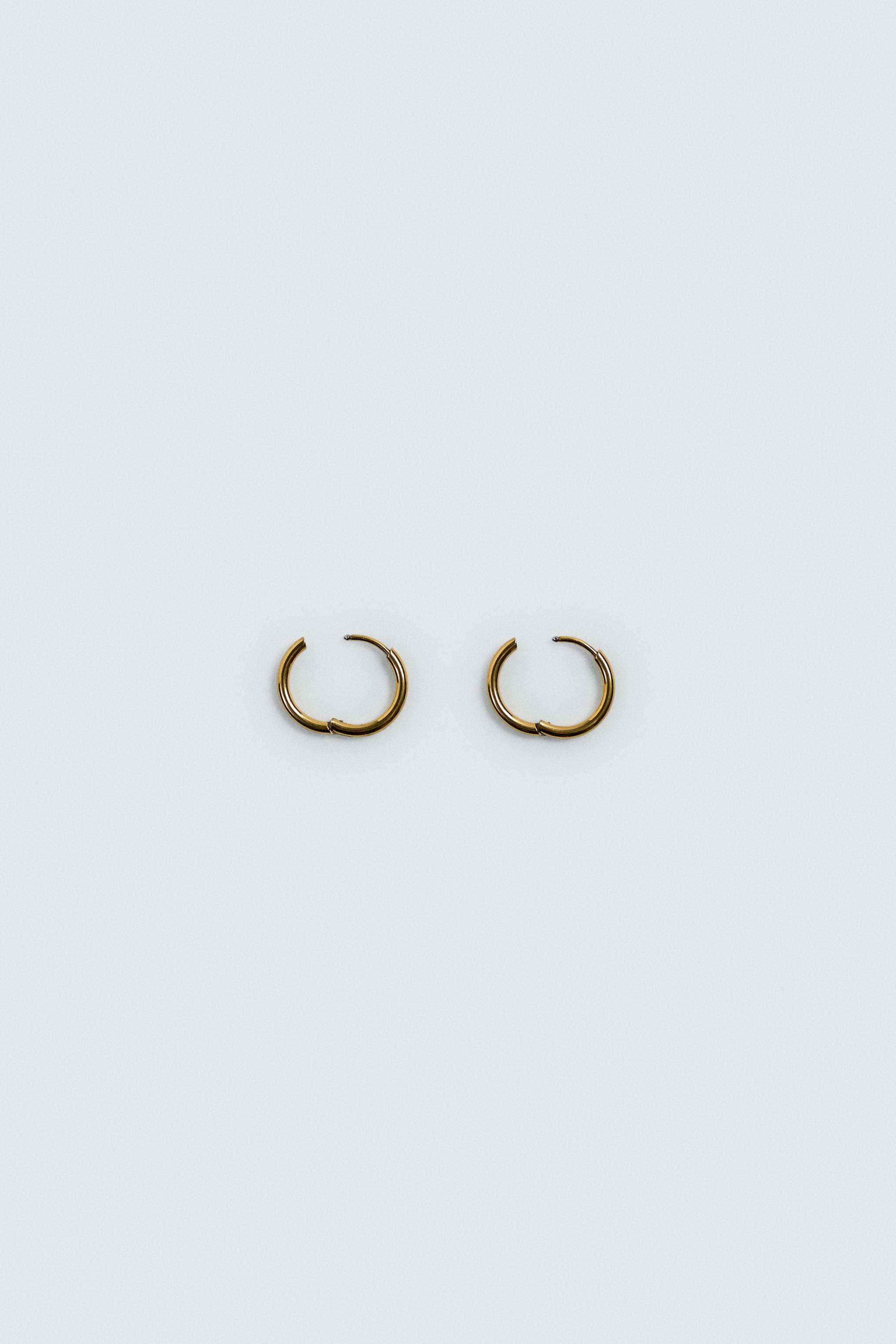 STAINLESS STEEL HOOP EARRINGS