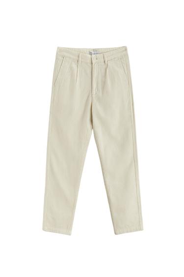 PANTALÓN PLIEGUES PANA