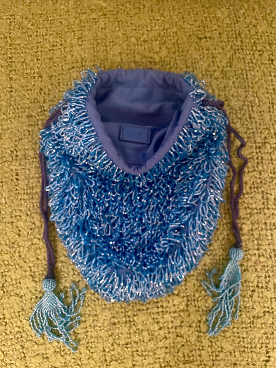 BUCKET BAG WITH BEADING - Image 2