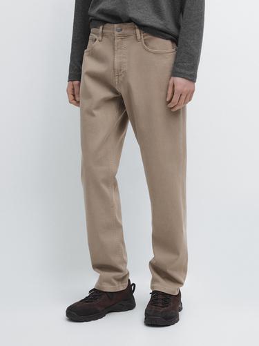 Zara Tapered fit jeans - Mink