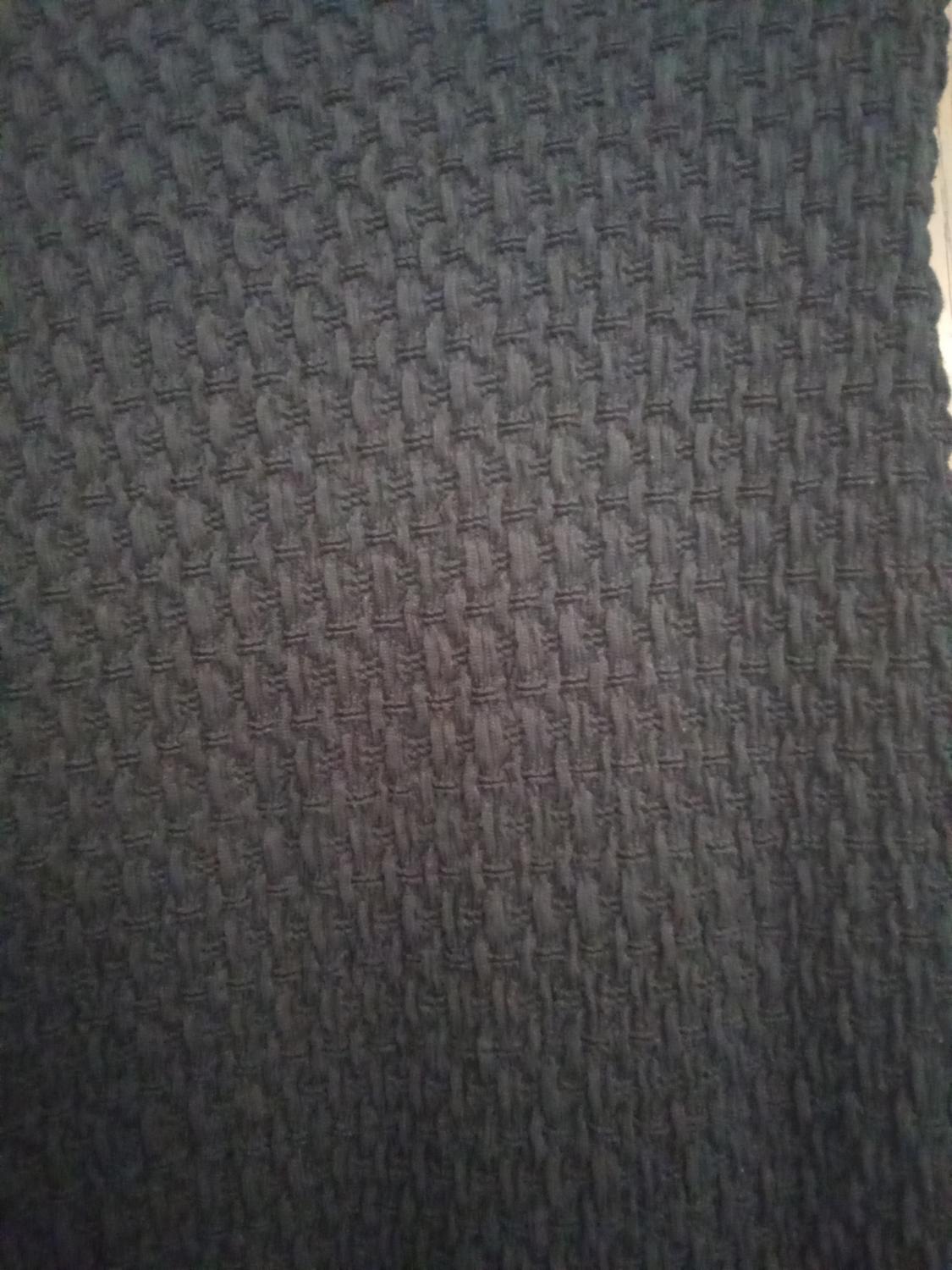 STRAPLESS TEXTURED LONG BLACK DRESS - Image 3