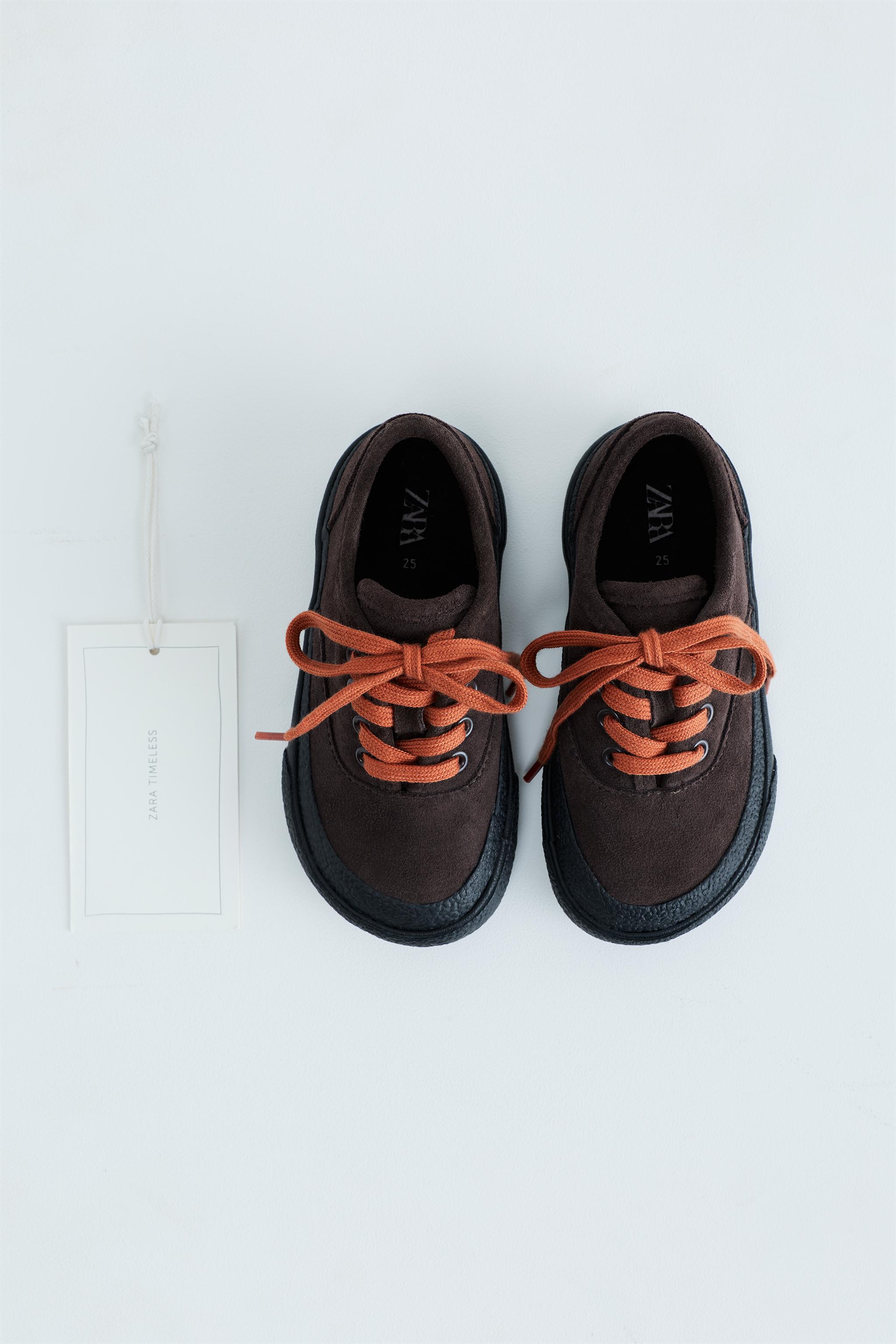 ZARA TIMELESS - BASKET CUIR