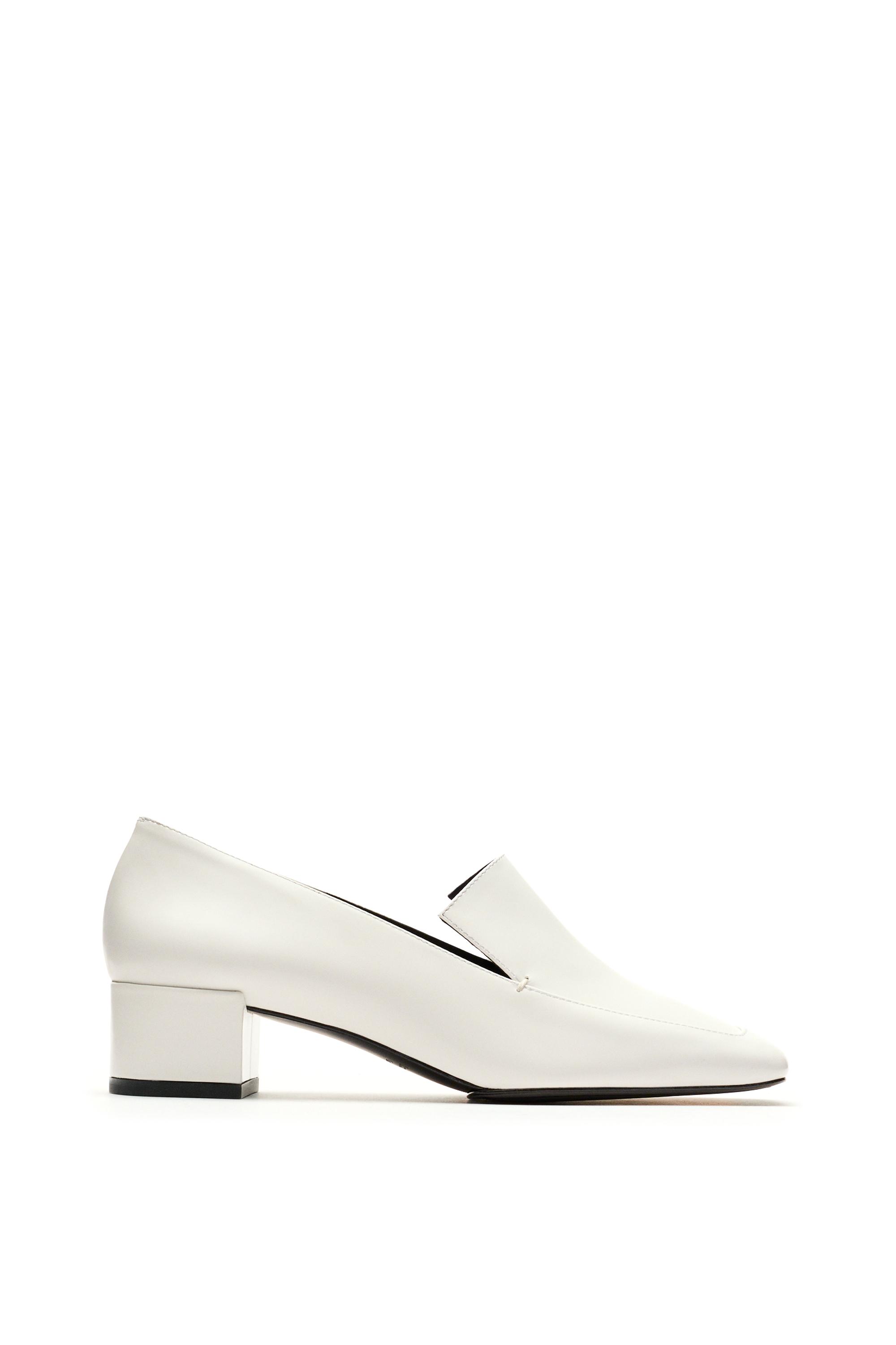 Mocassin à talon en cuir - LIMITED EDITION