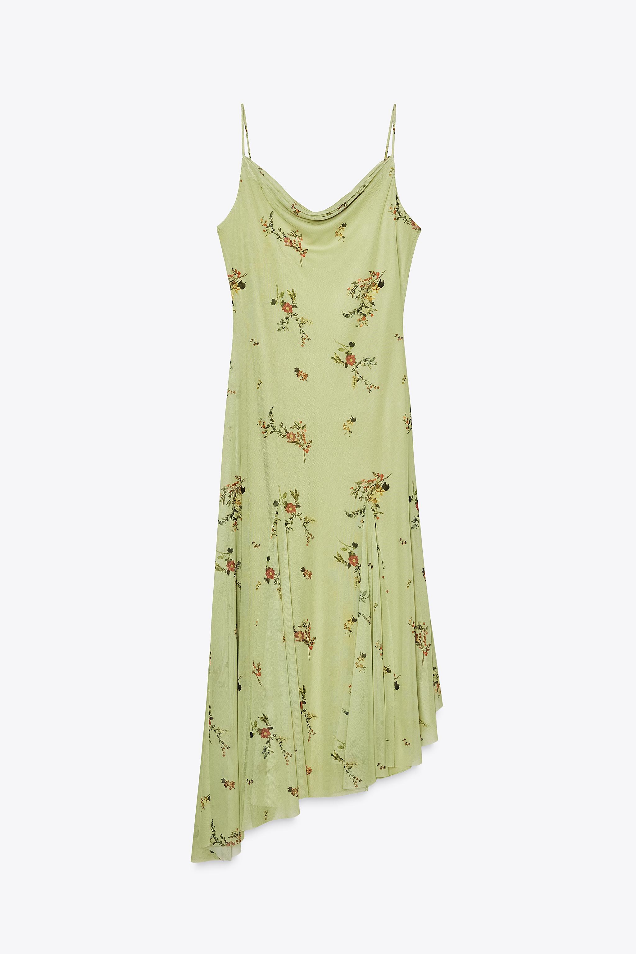 【ZARA】プリント ショート チュール ワンピース 5039/122/400 ZARA プリント ショート チュール ワンピース 5039/266 (ZARA