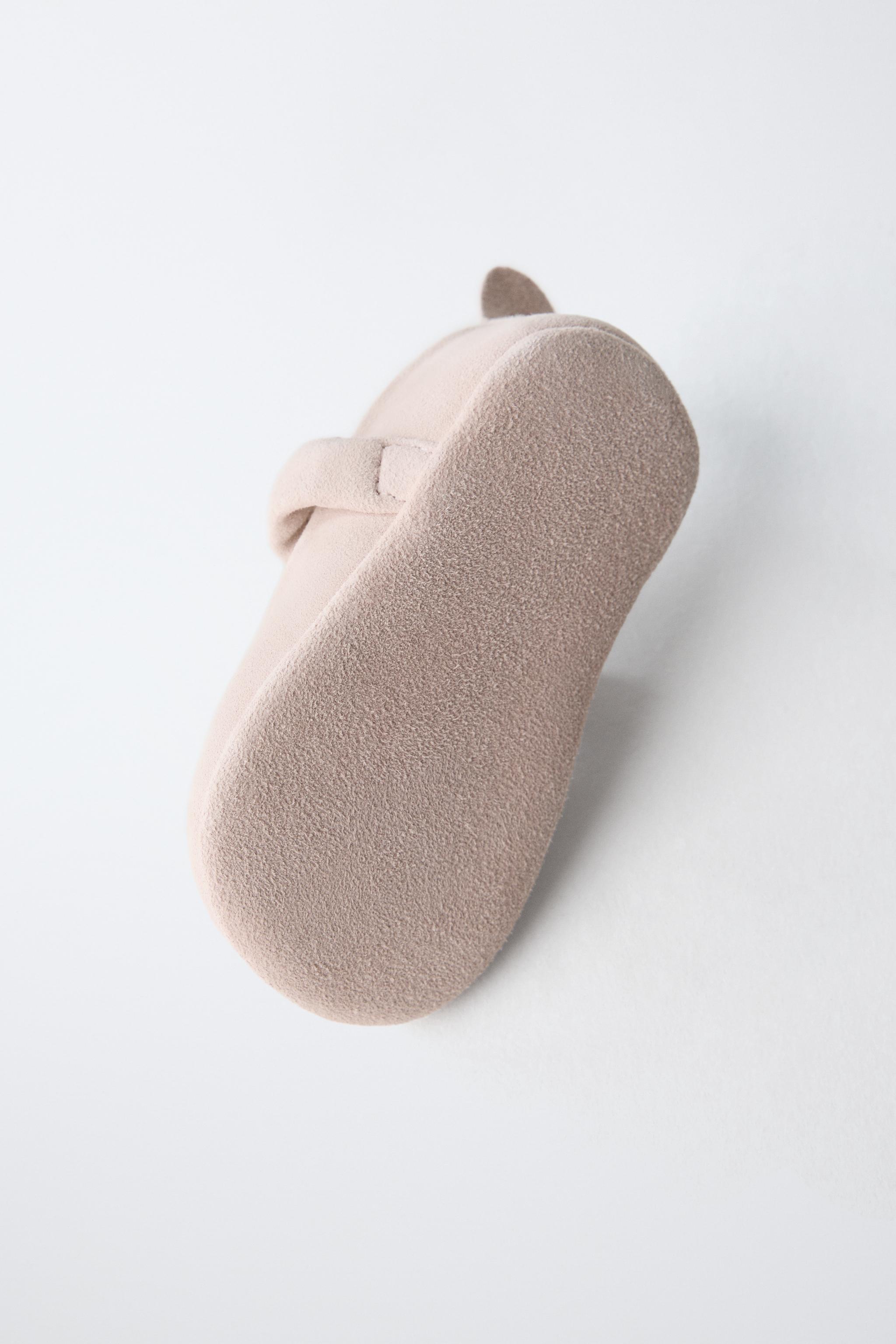 LEATHER BALLET FLATS