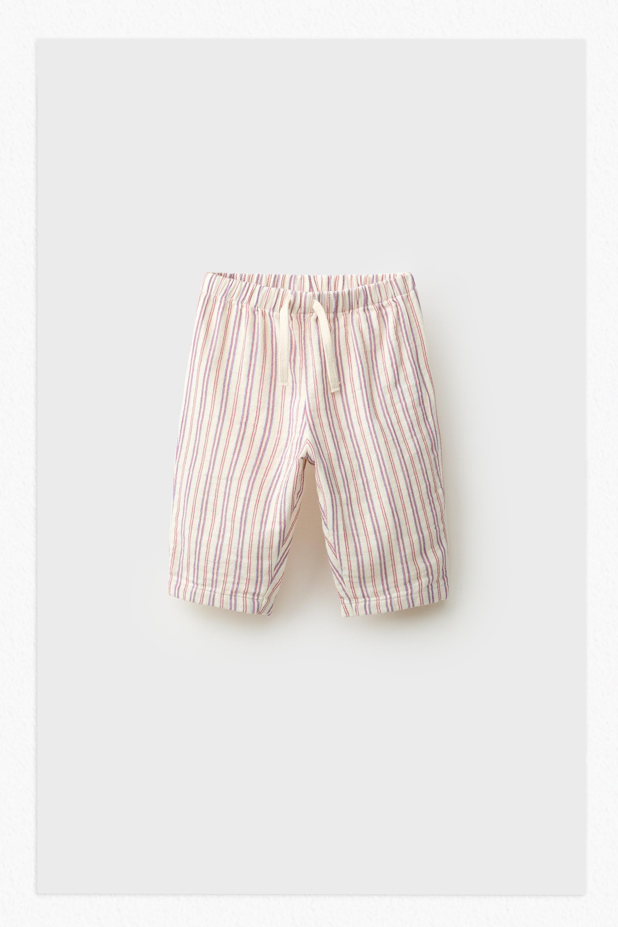 STRIPED PANTS — Multicolored