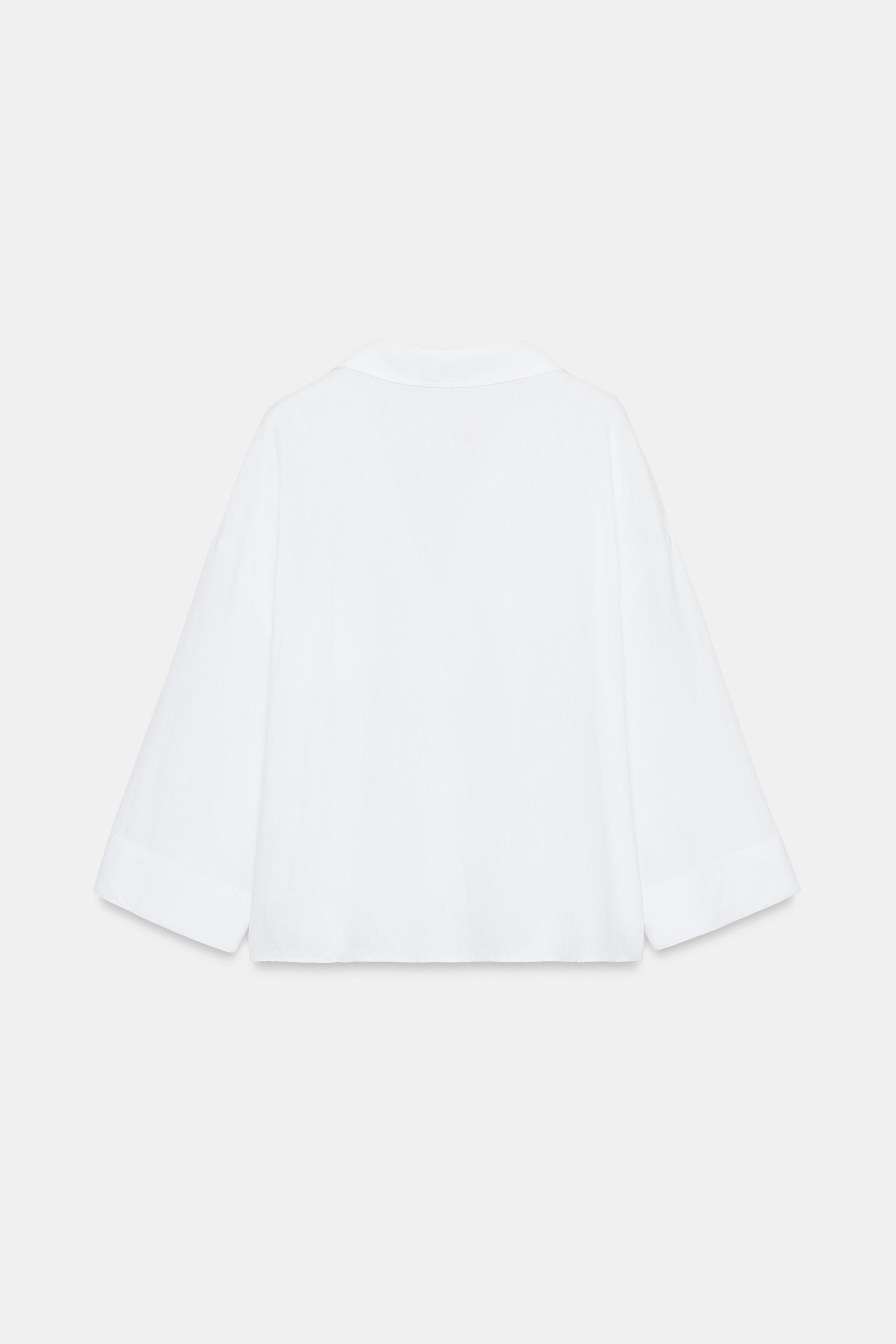CHEMISE FLUIDE AVEC LIN