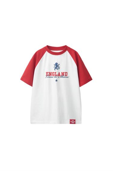 CAMISETA ESTAMPADO ENGLAND FIFA WORLD CUP ™ 2026 - Blanco de Zara