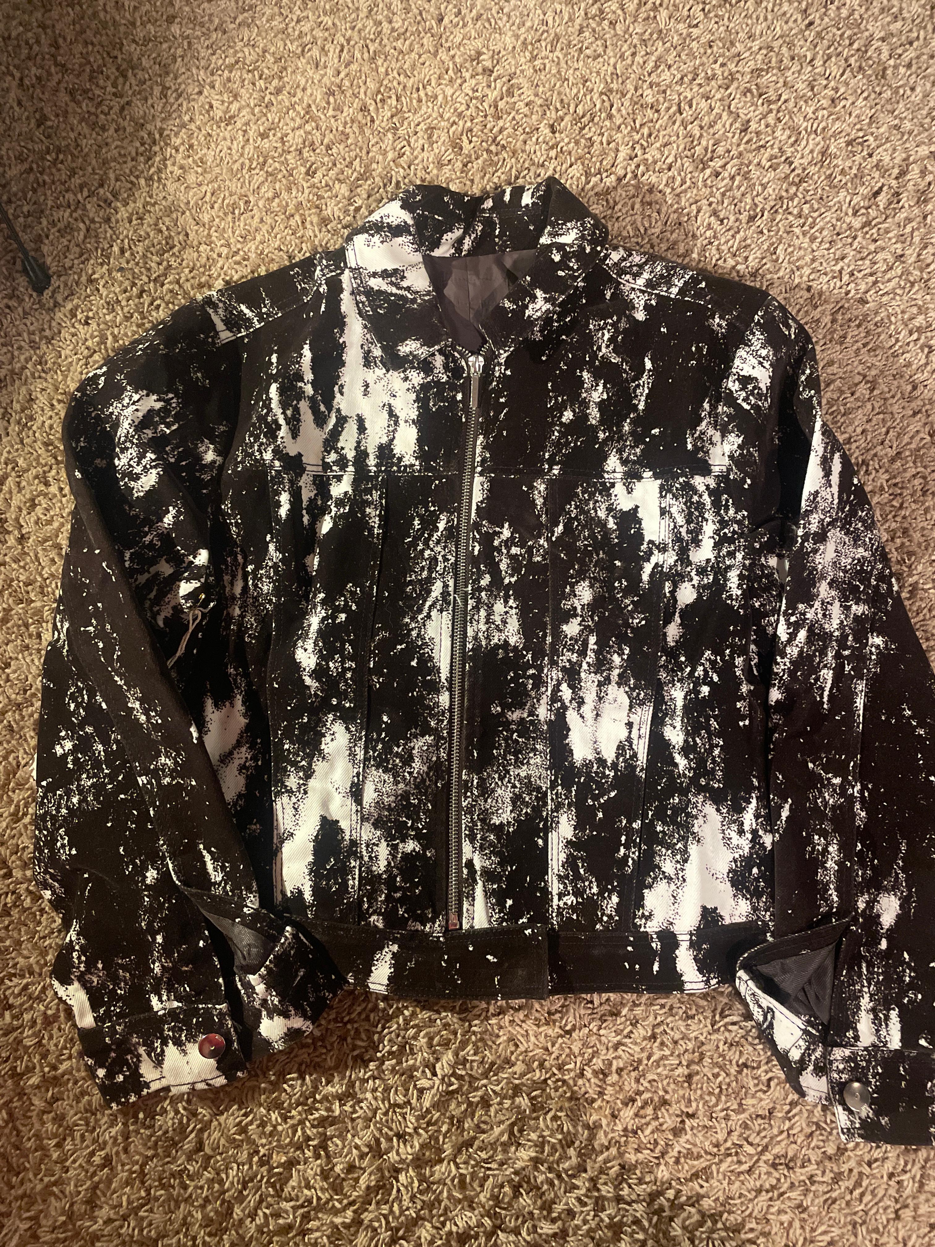 ANIMAL PRINT FLOCKED JACKET SECOND HAND | Zara Preowned
