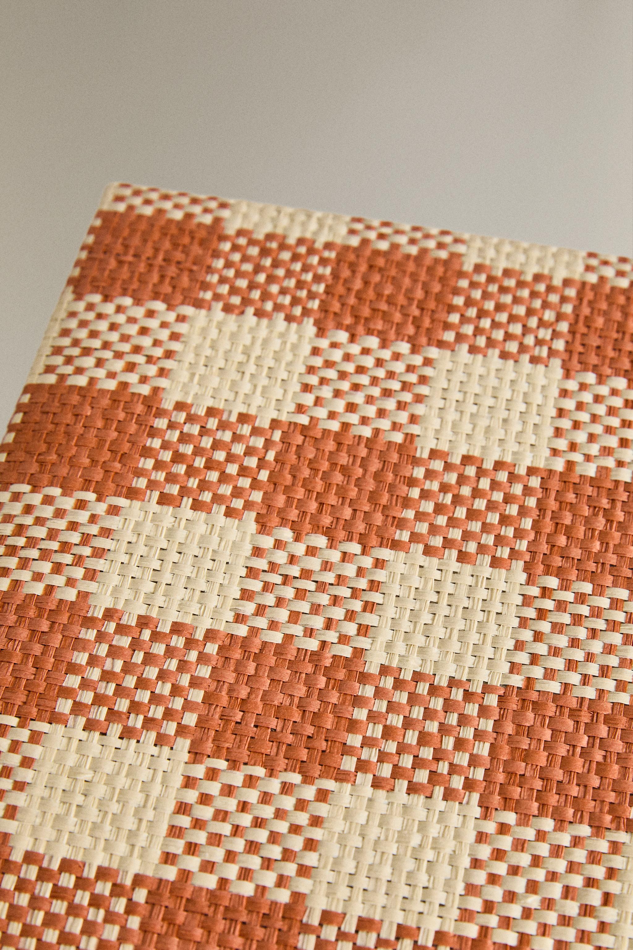 KIDS FOLDABLE CHECKERED BASKET