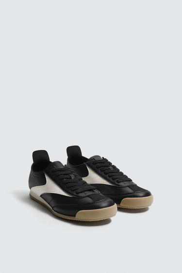 RETRO STYLE TRAINERS - Black by Zara