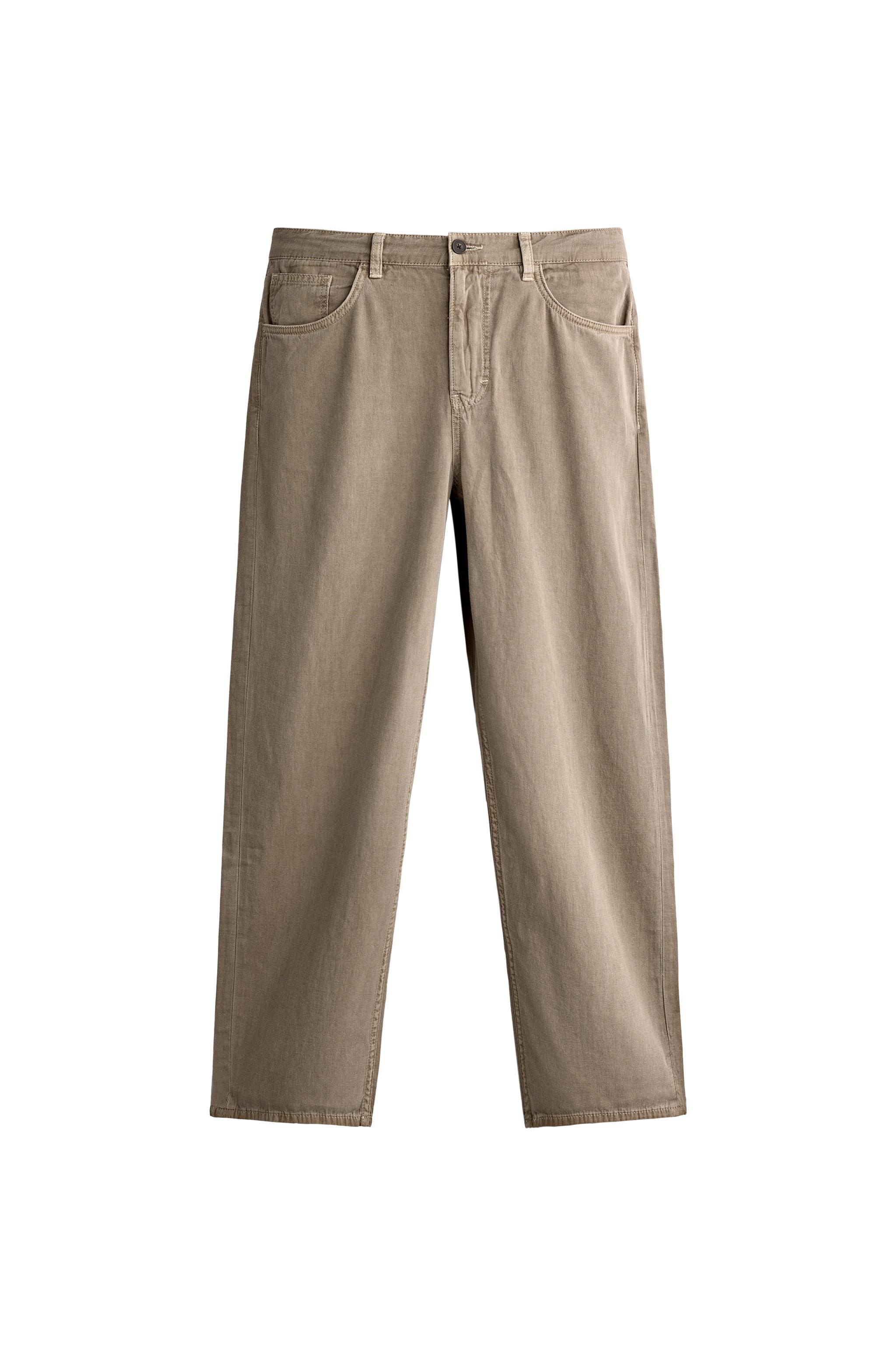 STRAIGHT-LEG JEANS