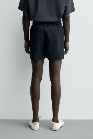 SHORT TECHNICAL BERMUDA SHORTS - Dark navy by Zara - Image 2
