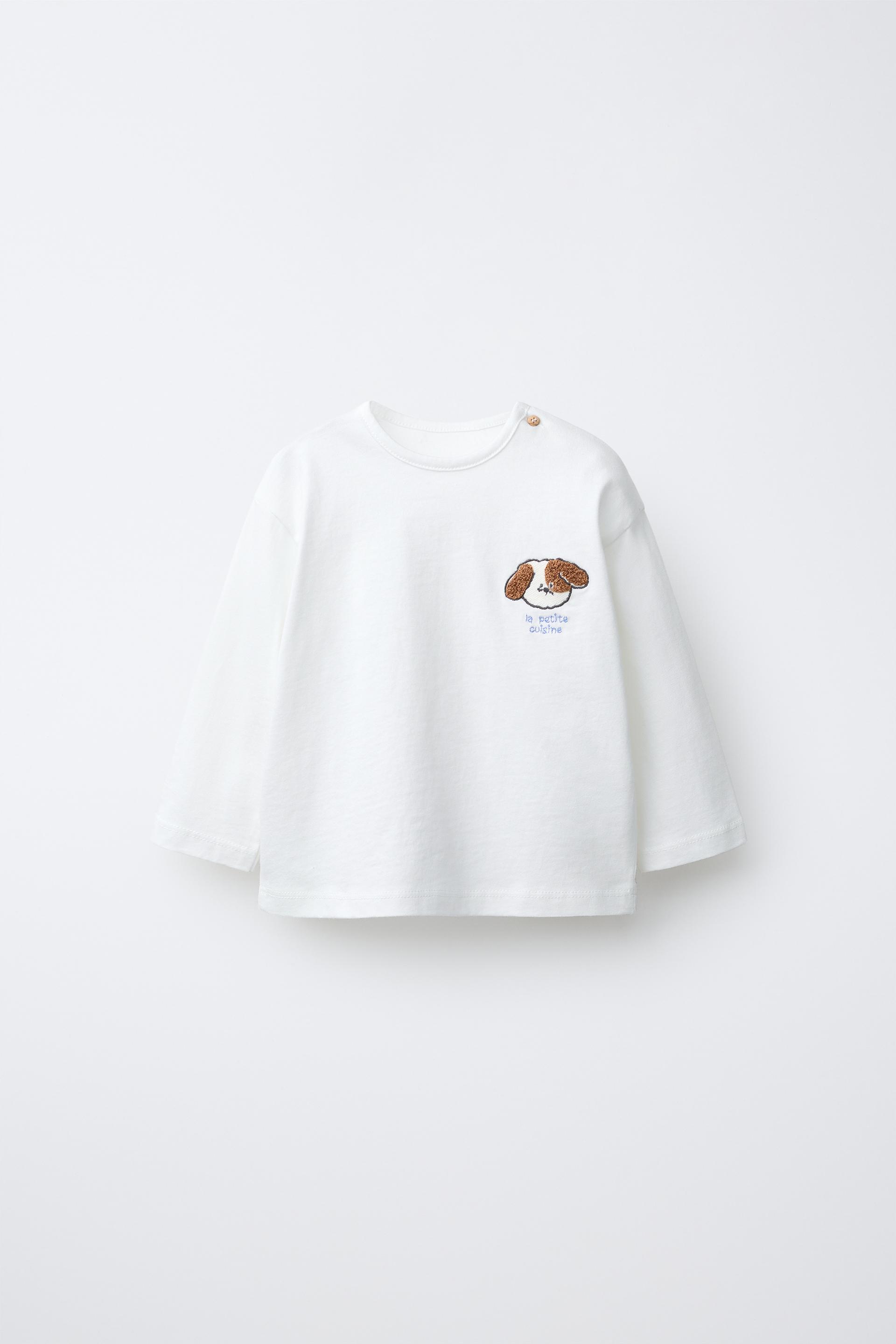 Doggy Appliqué T-Shirt
