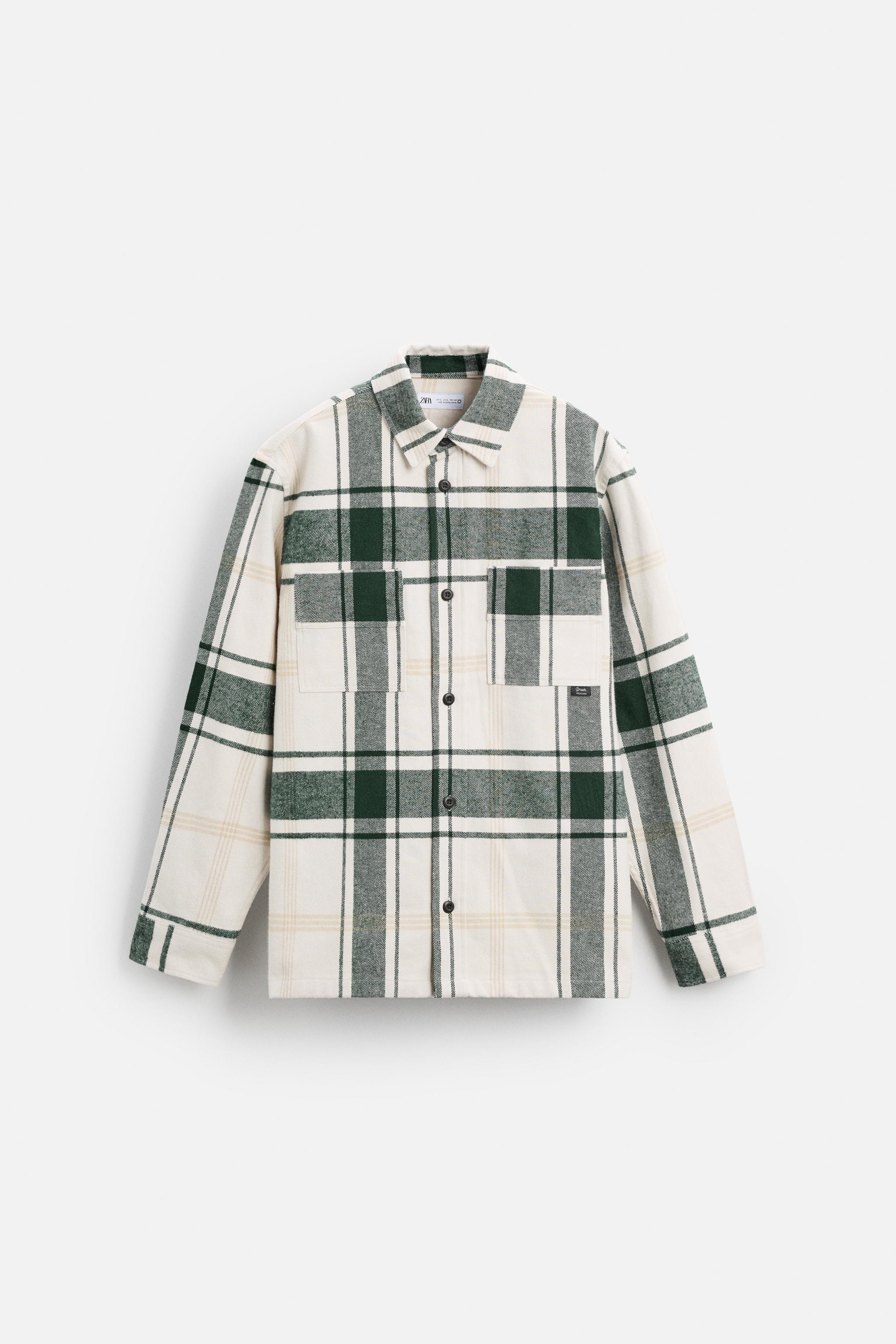 メンズフランネルシャツ | 最新コレクション | ZARA 日本