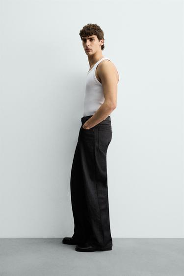 DÉBARDEUR CÔTELÉ BASIQUE - Blanc de Zara - Image 3