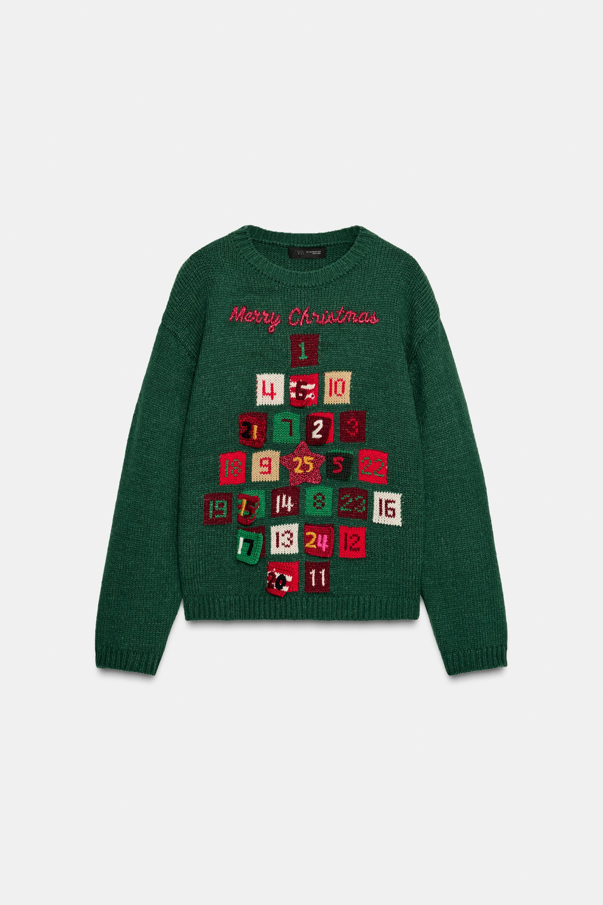 ADVENT CALENDAR CHRISTMAS KNIT JUMPER