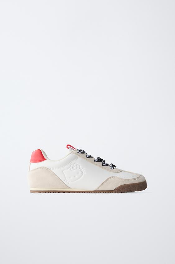 HELLO KITTY© SANRIO SNEAKERS - White by Zara - Image 0