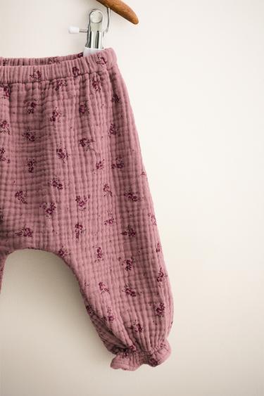 ZARA TIMELESS - FLORAL TEXTURED SET - Dark pink by Zara - Image 3