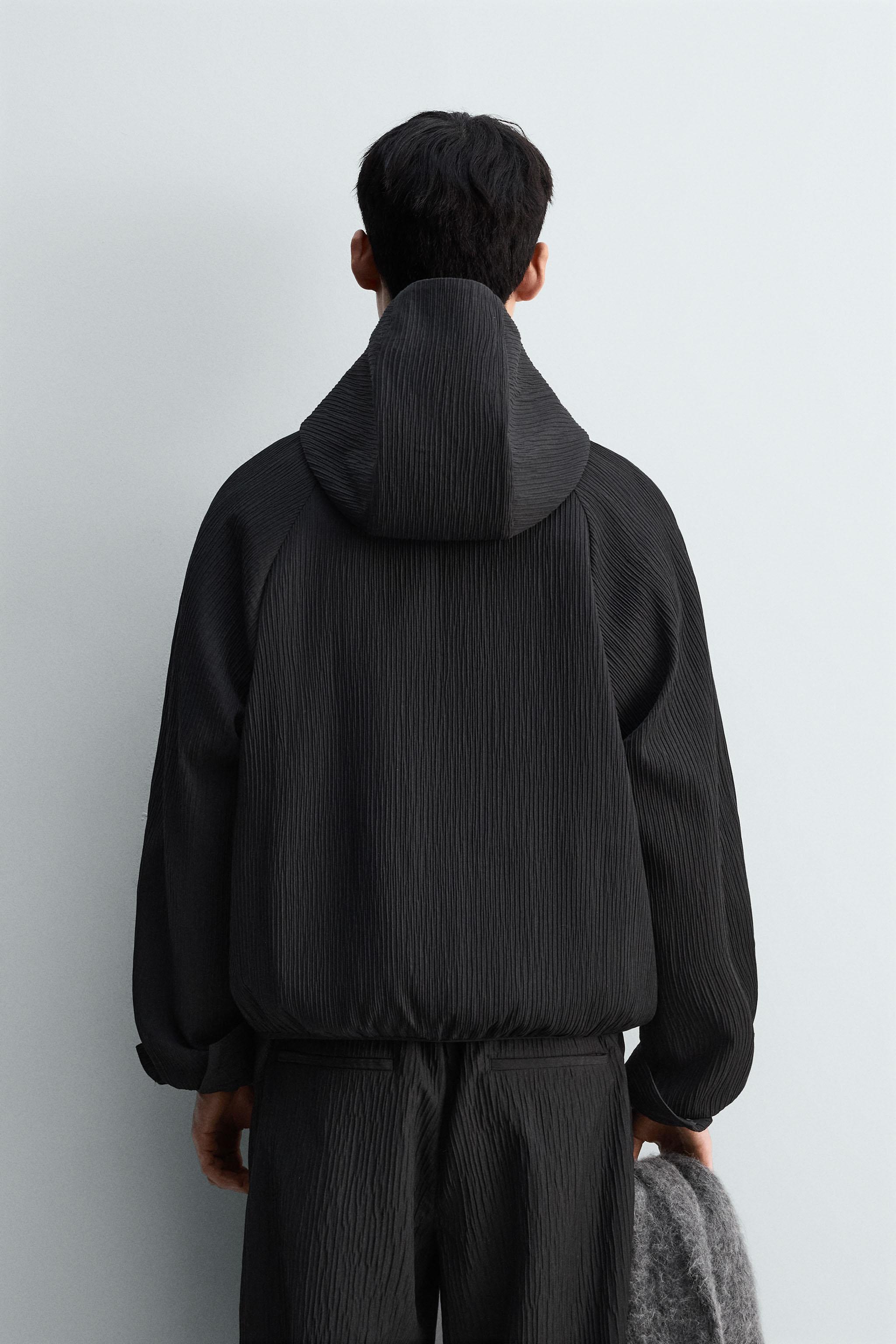 リリーフ ボクシーフィットジャケット - ブラック | ZARA Japan / 日本